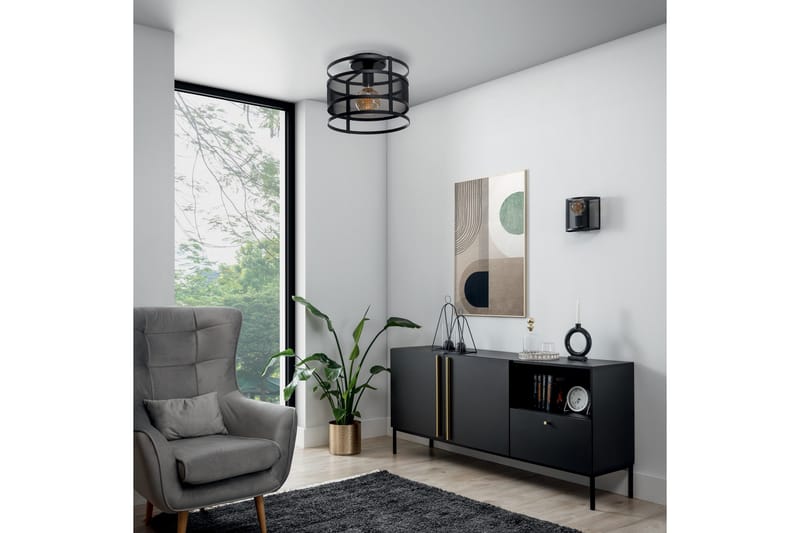 Plafond Gormar - Svart - Belysning - Lampor & belysning inomhus - Taklampa & takbelysning - Takplafond