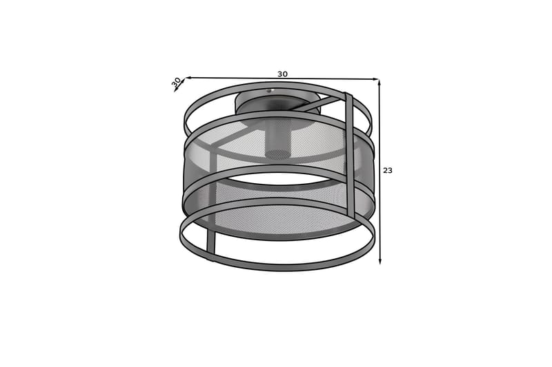 Plafond Gormar - Svart - Belysning - Lampor & belysning inomhus - Taklampa & takbelysning - Takplafond