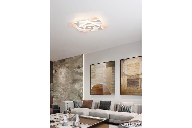 Trio Lighting Akita LED plafond mattvit - Belysning - Lampor & belysning inomhus - Taklampa & takbelysning - Takplafond