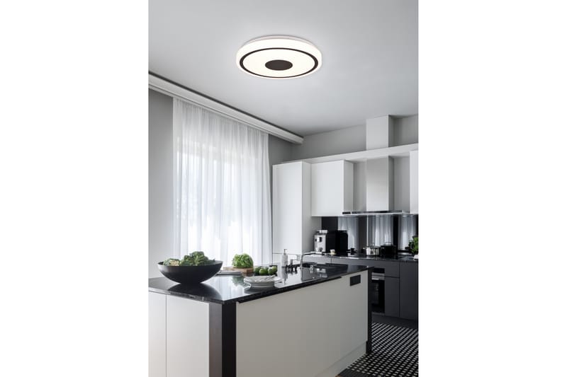 Trio Lighting Bunda LED plafond 34 cm mattsvart - Belysning - Lampor & belysning inomhus - Taklampa & takbelysning - Takplafond