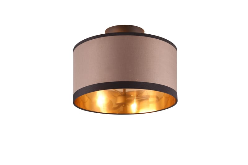 Trio Lighting Davos plafond 30 cm 2xE14 mattsvart/ greige - Belysning - Lampor & belysning inomhus - Taklampa & takbelysning - Takplafond