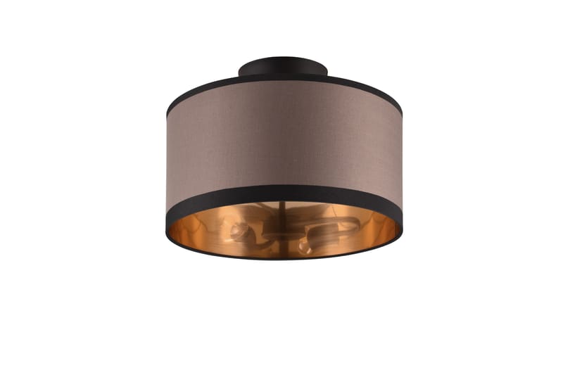 Trio Lighting Davos plafond 30 cm 2xE14 mattsvart/ greige - Belysning - Lampor & belysning inomhus - Taklampa & takbelysning - Takplafond