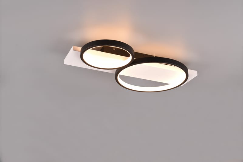 Trio Lighting Medera LED plafond 2L mattsvart - Belysning - Lampor & belysning inomhus - Taklampa & takbelysning - Takplafond