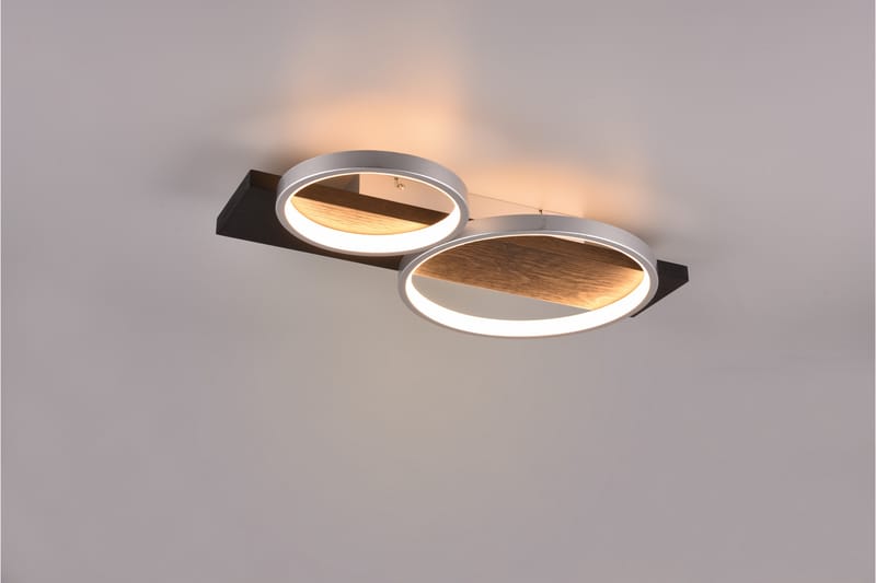 Trio Lighting Medera LED plafond 2L grå - Belysning - Lampor & belysning inomhus - Taklampa & takbelysning - Takplafond