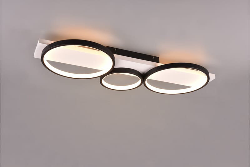 Trio Lighting Medera LED plafond 3L mattsvart - Belysning - Lampor & belysning inomhus - Taklampa & takbelysning - Takplafond