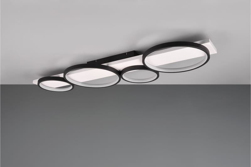 Trio Lighting Medera LED plafond 4L mattsvart - Belysning - Lampor & belysning inomhus - Taklampa & takbelysning - Takplafond