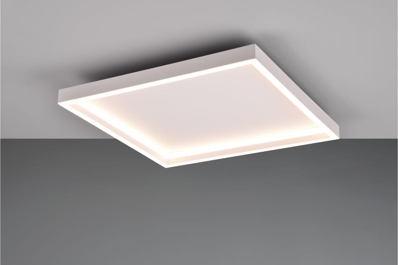 Trio Lighting Rotonda LED plafond fyrkant mattvit - Belysning - Lampor & belysning inomhus - Taklampa & takbelysning - Takplafond