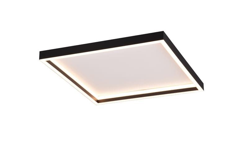 Trio Lighting Rotonda LED plafond fyrkant mattsvart - Belysning - Lampor & belysning inomhus - Taklampa & takbelysning - Takplafond