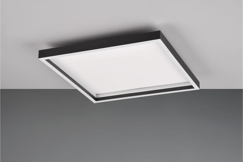 Trio Lighting Rotonda LED plafond fyrkant mattsvart - Belysning - Lampor & belysning inomhus - Taklampa & takbelysning - Takplafond