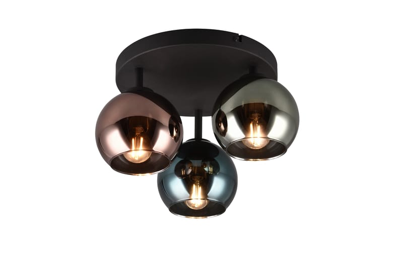 Trio Lighting Sheldon plafond 3L E14 flerfärgad - Belysning - Lampor & belysning inomhus - Taklampa & takbelysning - Takplafond