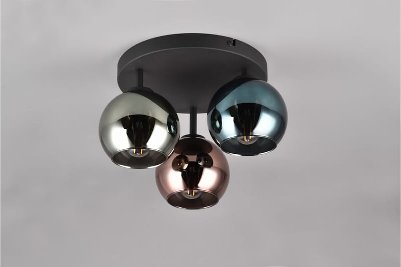 Trio Lighting Sheldon plafond 3L E14 flerfärgad - Belysning - Lampor & belysning inomhus - Taklampa & takbelysning - Takplafond