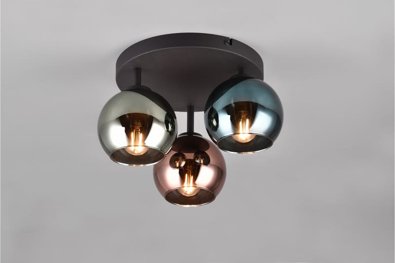 Trio Lighting Sheldon plafond 3L E14 flerfärgad - Belysning - Lampor & belysning inomhus - Taklampa & takbelysning - Takplafond