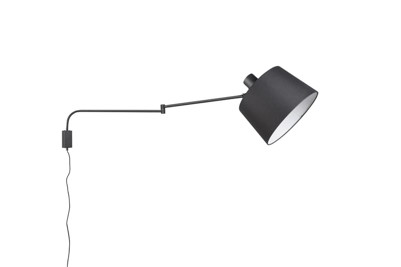 Trio Lighting Baldo vägglampa E27 mattsvart - Vägglampa