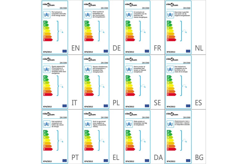 Vägglampa med pärlor antikvit 2xE14-glödlampor - be Basic - Belysning - Lampor & belysning inomhus - Vägglampa - Väggarmatur