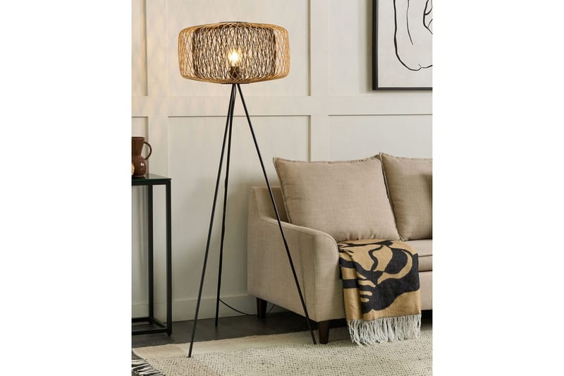 Vendaval Golvlampa 145 cm - Svart - Belysning - Lampor & belysning inomhus - Golvlampa