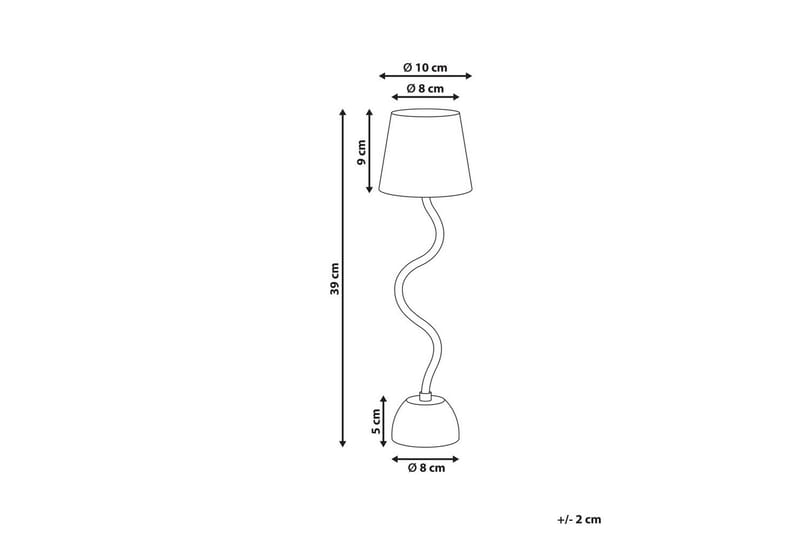 Vougali LED Bordslampa 39 cm - Beige - Belysning - Lampor & belysning inomhus - Bordslampa