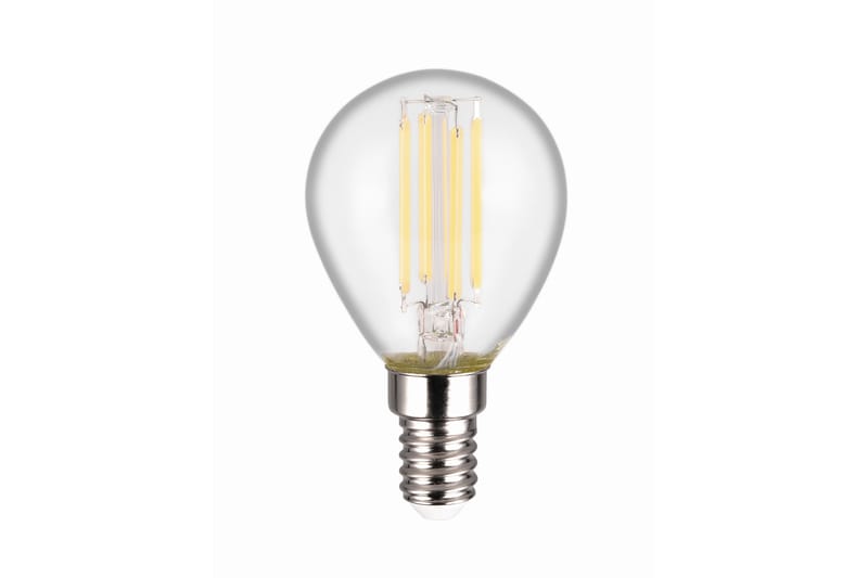 Trio Lighting LK LED E14 filament classic 4W 470lm 4000K transparent switch dimmer - Glödlampor - LED belysning