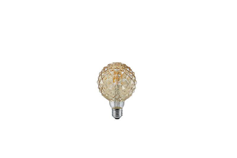 Trio Lighting LK LED E27 deco filament 904 4W 320lm 2700K brun - Vit - Koltrådslampa & glödtrådslampa - Glödlampor