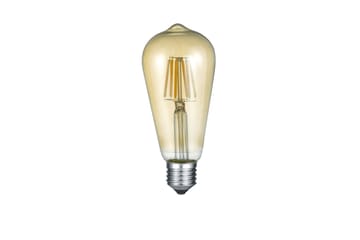 LK LED E27 filament industrial 6W 420lm 2700K brun - Brun - Belysning - Glödlampor & ljuskällor - LED belysning - LED lampa - Koltrådslampa & glödtrådslampa