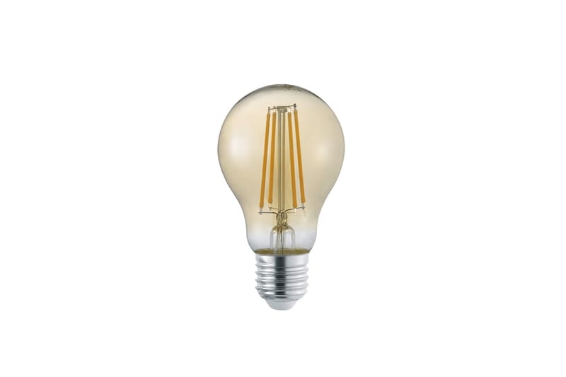 Trio Lighting LK LED E27 filament classic 4W 470lm 2700K brun - Koltrådslampa & glödtrådslampa - Glödlampor