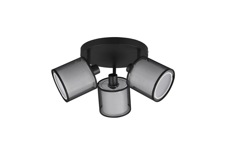 Trio Lighting Burton spot 3L E14 mattsvart - Belysning - Spotlights & downlights - Downlight 230v