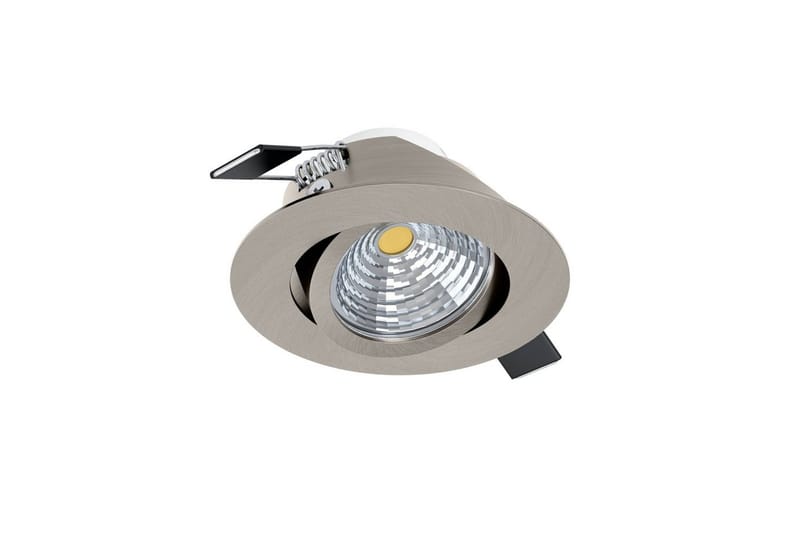 Infälld Lampa Eglo Saliceto Ø88 mm 2700K Nickel - Silver - Belysning - Spotlights & downlights - LED downlight