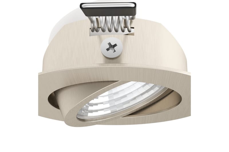 Infälld Lampa Eglo Saliceto 3 st Ø88 mm 2700K Nickel-Matt - Grå - Belysning - Spotlights & downlights - LED downlight