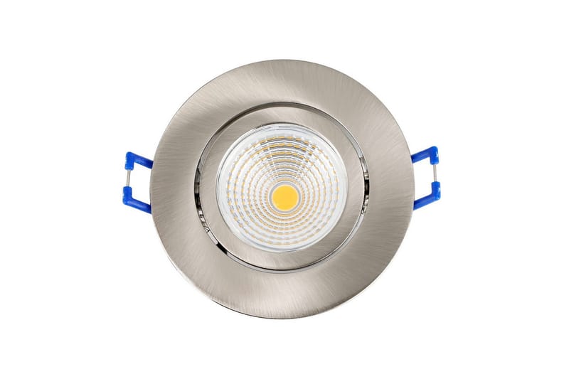 Infälld Lampa Eglo Saliceto 3 st Ø88 mm 2700K Nickel-Matt - Grå - Belysning - Spotlights & downlights - LED downlight