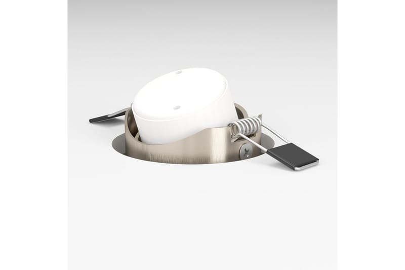 Infälld Lampa Eglo Saliceto 3 st Ø88 mm 2700K Nickel-Matt - Grå - Belysning - Spotlights & downlights - LED downlight