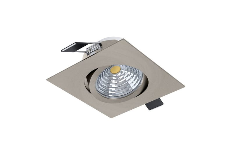 Infälld Lampa Eglo Saliceto 88x88 mm 2700K Nickel - Silver - Belysning - Spotlights & downlights - LED downlight