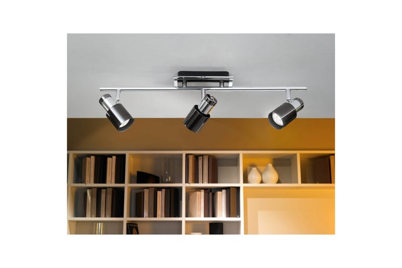 Spotlight Eglo Davida 1 med 3 Lampor - Svart/Krom - Belysning - Spotlights & downlights