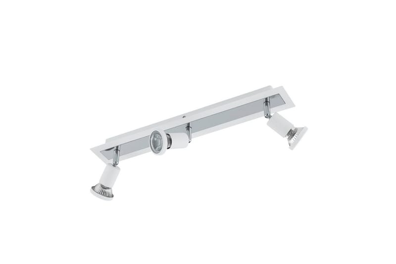 Spotlight Eglo Sarria med 3 Lampor Vit, Krom - Vit/Krom - Belysning - Spotlights & downlights