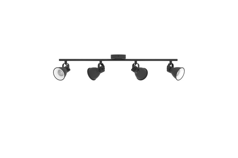 Spotlight Eglo Seras med 4 Lampor Svart - Svart - Belysning - Spotlights & downlights