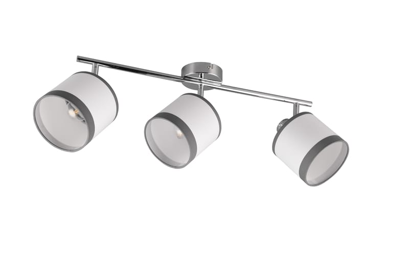 Trio Lighting Davos spotlight 3L E14 krom/ vit - Belysning - Spotlights & downlights - Downlight 230v