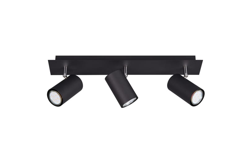 Trio Lighting Marley spotlight 3L  GU10 mattsvart - Belysning - Spotlights & downlights