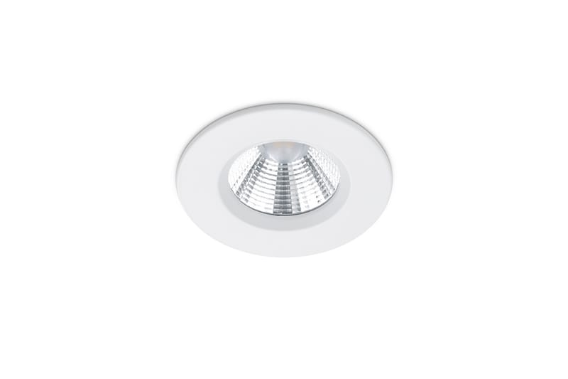 Trio Lighting Zagros LED infälld spotlight IP65 mattvit rund - Vit - Belysning - Spotlights & downlights - Takspotlight