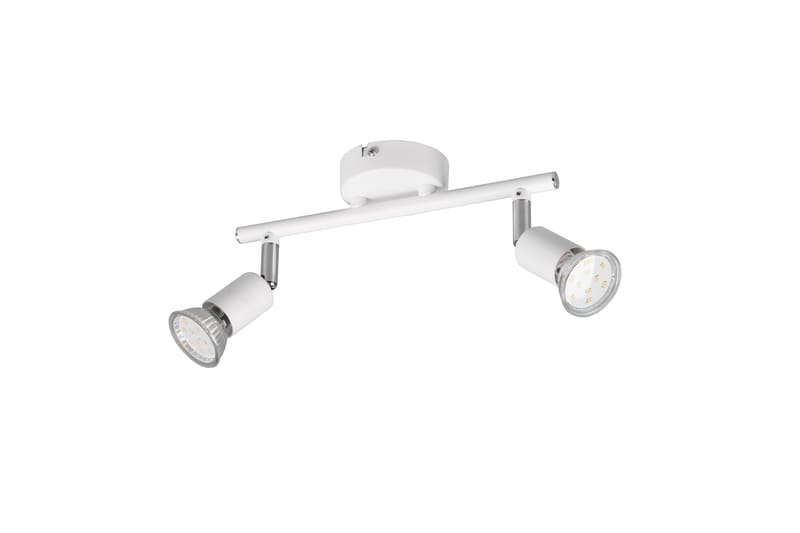 Trio Lighting Paris spotlight 2L GU10 mattvit - Belysning - Spotlights & downlights