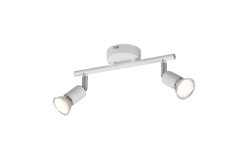 Trio Lighting Paris spotlight 2L GU10 mattvit - Belysning - Spotlights & downlights