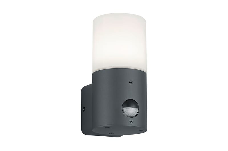 Trio Lighting Hoosic vägglampa E27 rörelsessensor antracit - Vit - Belysning - Utelampor & utomhusbelysning - Fasadbelysning & vägglyktor