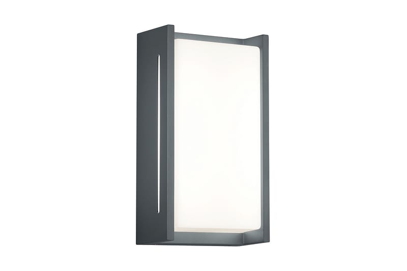 Trio Lighting Indus LED vägglampa antracit - Vit - Fasadbelysning & vägglyktor