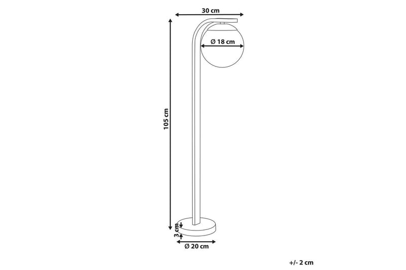 Lecula Polletlampa 105 cm - Svart - Belysning - Utelampor & utomhusbelysning - Stolplykta & grindlykta