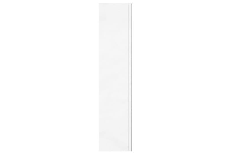 Spegelskåp för badrum vit glänsande 60x15x75 cm MDF - Vit - Förvaring - Badrumsförvaring - Spegelskåp