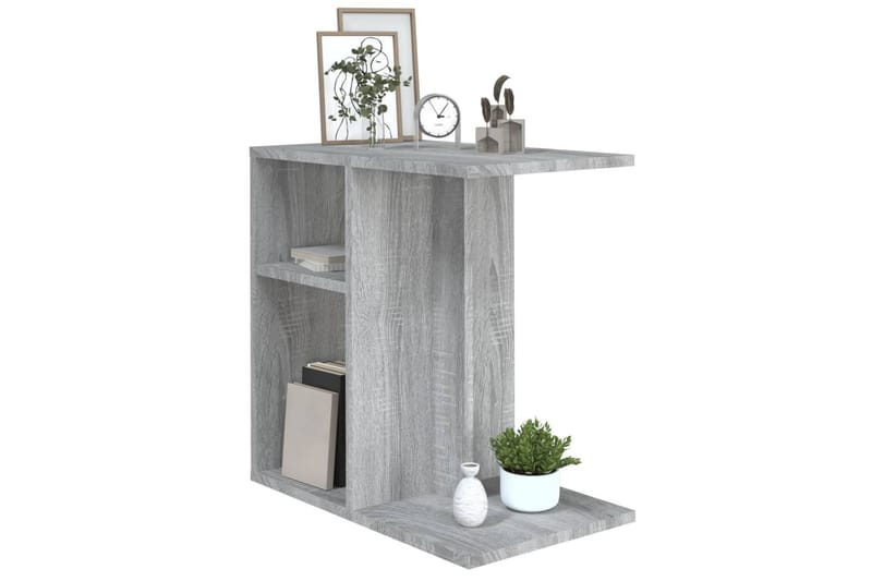 beBasic Sidobord grå sonoma50x30x50 cm konstruerat trä - Grey - Förvaring - Förvaringsmöbler - Sideboard & skänk