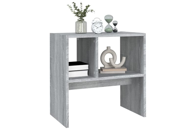 beBasic Sidobord grå sonoma50x30x50 cm konstruerat trä - Grey - Förvaring - Förvaringsmöbler - Sideboard & skänk