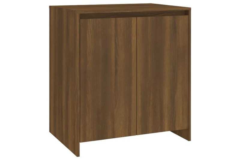 beBasic Skänk 3 delar brun ek konstruerat trä - Brown - Förvaring - Förvaringsmöbler - Sideboard & skänk