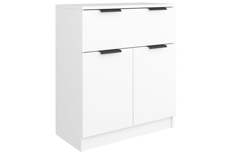 beBasic Skänk 3 delar vit konstruerat trä - White - Förvaring - Förvaringsmöbler - Sideboard & skänk