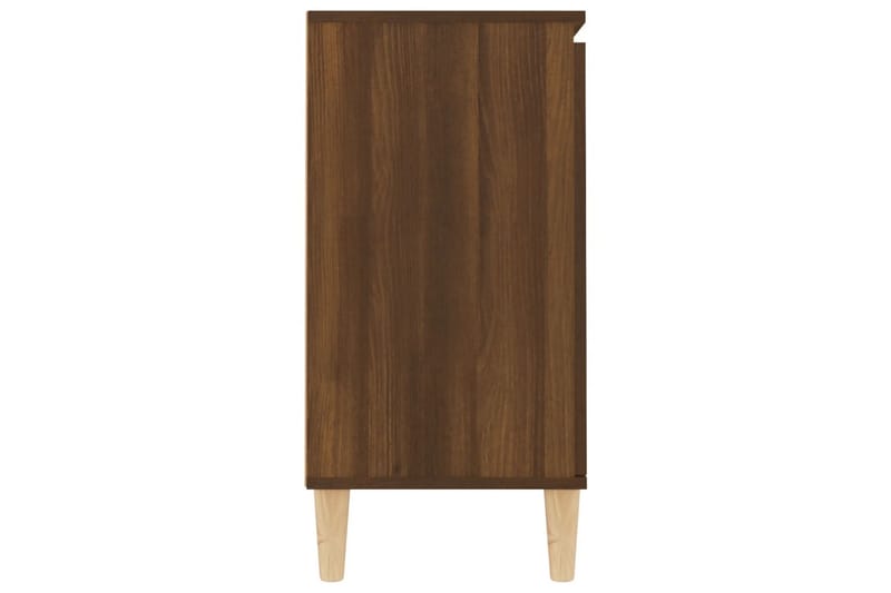 beBasic Skänk brun ek 103,5x35x70 cm konstruerat trä - Brown - Förvaring - Förvaringsmöbler - Sideboard & skänk