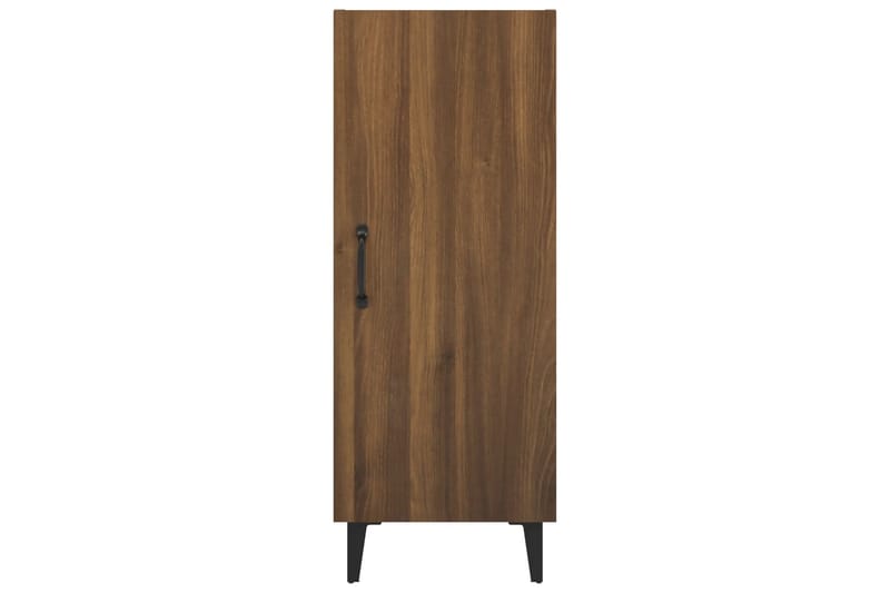 beBasic Skänk brun ek 34,5x34x90 cm konstruerat trä - Brown - Förvaring - Förvaringsmöbler - Sideboard & skänk