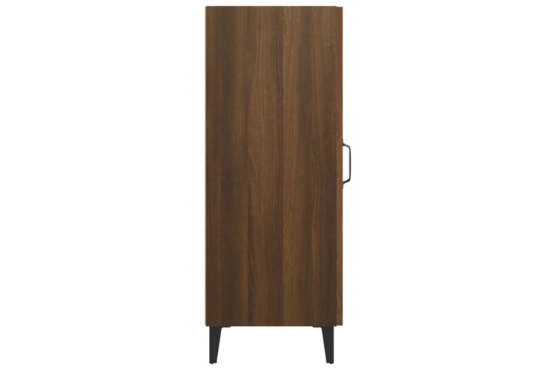 beBasic Skänk brun ek 34,5x34x90 cm konstruerat trä - Brown - Förvaring - Förvaringsmöbler - Sideboard & skänk