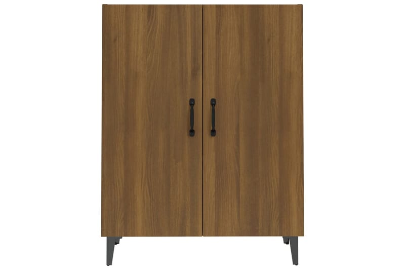 beBasic Skänk brun ek 70x34x90 cm konstruerat trä - Brown - Förvaring - Förvaringsmöbler - Sideboard & skänk